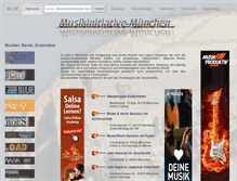 Tablet Screenshot of musikinitiative-muenchen.de